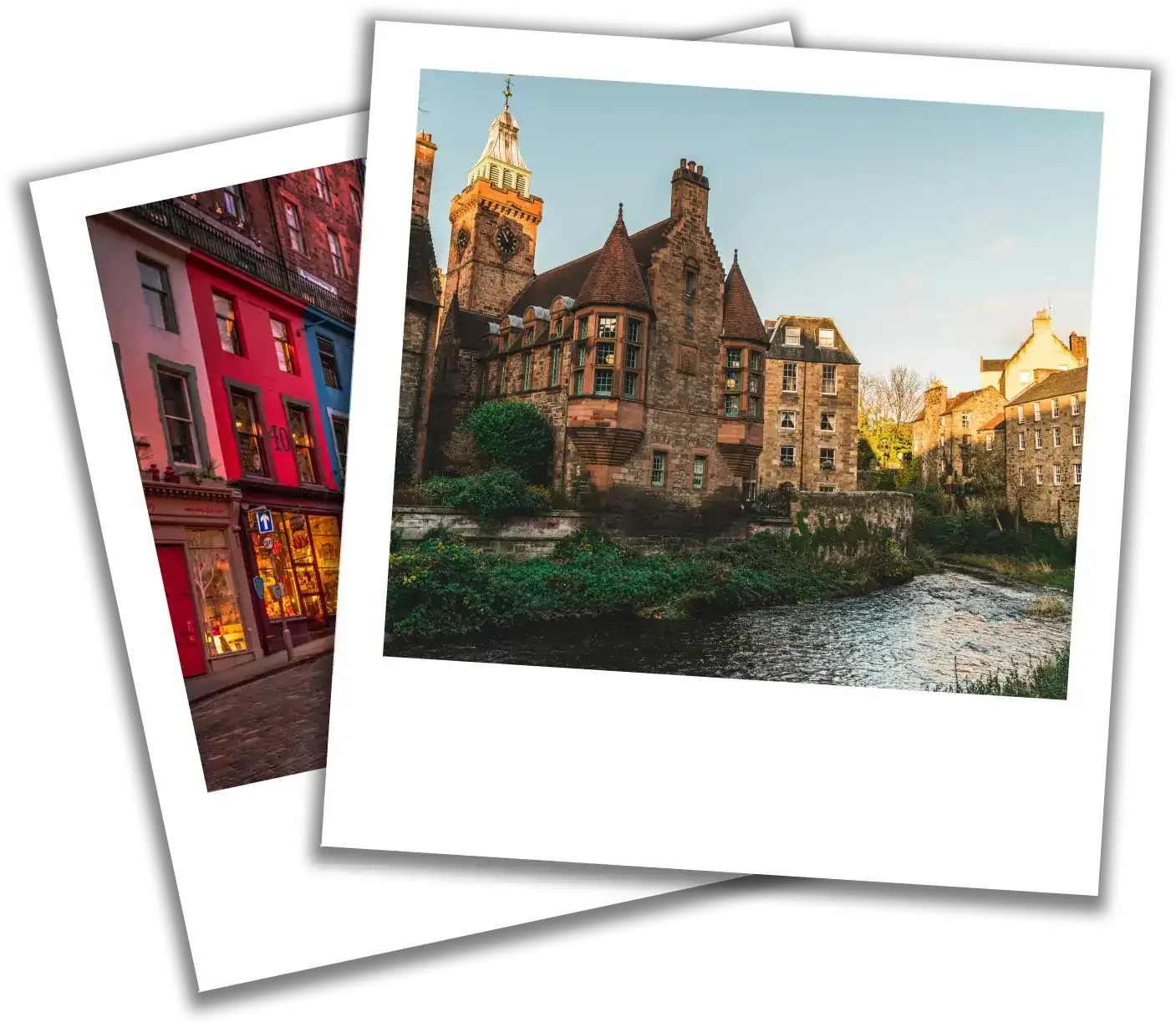 Towns and cities adventure polaroids